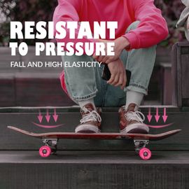 Roues De Rechange Pour Skateboard, Accessoire De Haute Performance, Abec-9 78a, 4 Pièces