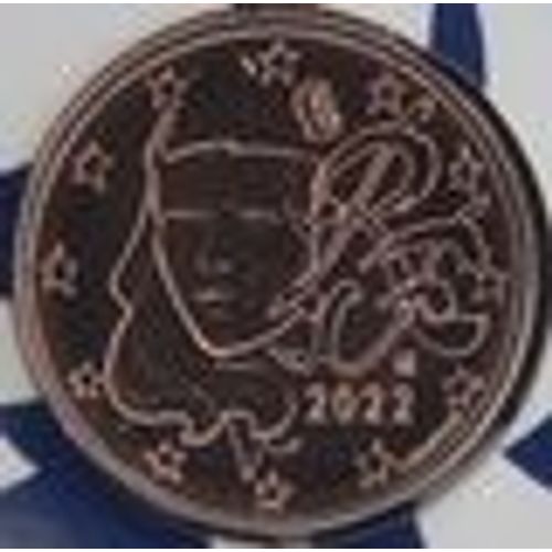 France 2 Cent 2022 Piece Euro