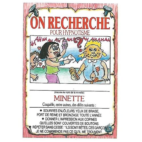 Les Crados - On Recherche - Minette -