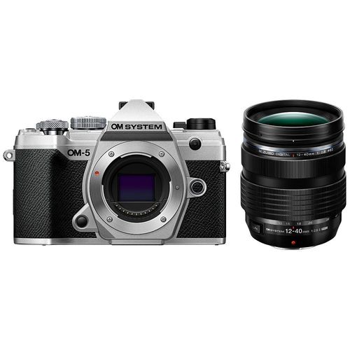 OM SYSTEM OM-5 Kit, 12-40mm F/2.8 II Pro, Argent