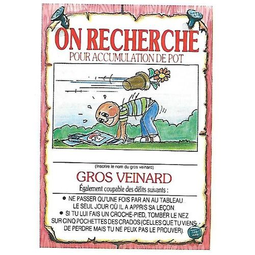 Les Crados - On Recherche - Gros Veinard -