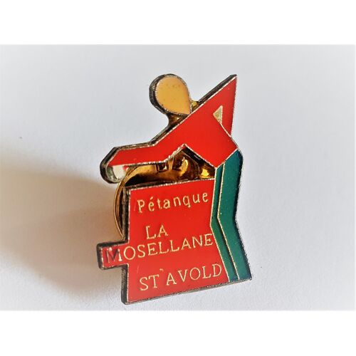 Pins Sports Pétanque Saint St Avold Moselle La Mosellane 57 Meurthe Et Moselle / Base Argentée