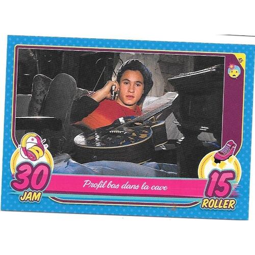 N° 45 Profil Bas Dans La Cave Trading Card Game Disney Soy Luna Topps