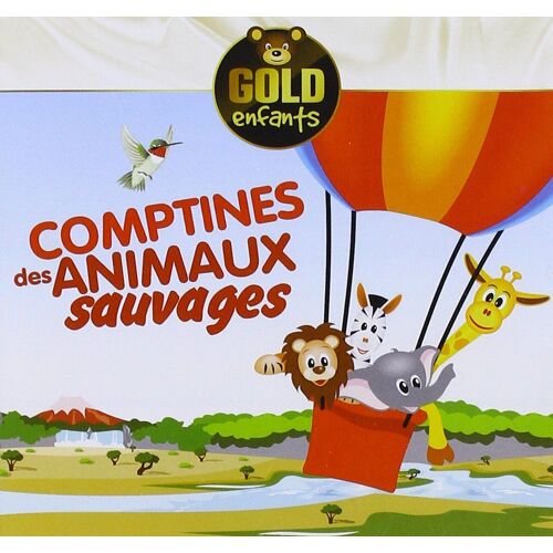 Comptines Des Animaux Sauvages - Edition Gold Enfants - Boite Crystal - Cd 20 Titres