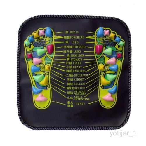 Masseur Pour Les Pieds Tapis De Pierre De Marche Pour La Réflexologie Chinoise Pour Femmes Hommes