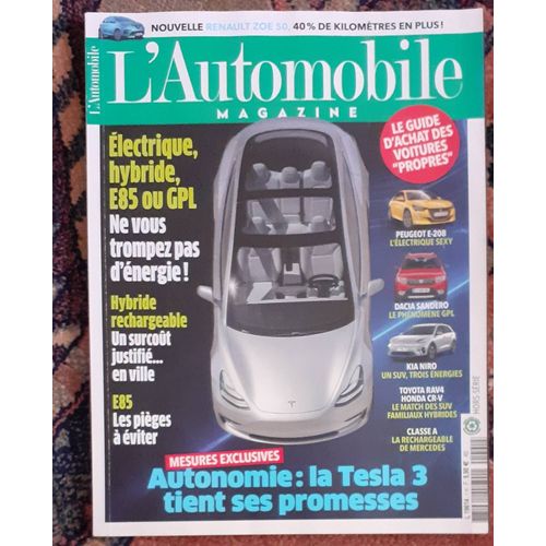 L''Automobile Magazine Hors Série 1h Le Guide Des Voitures Propres Electrique Hybride
