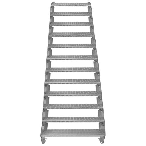 Grille Caillebotis Galvanisée 500x1000x30mm - Maille 30/10 - Industrielle Neuve