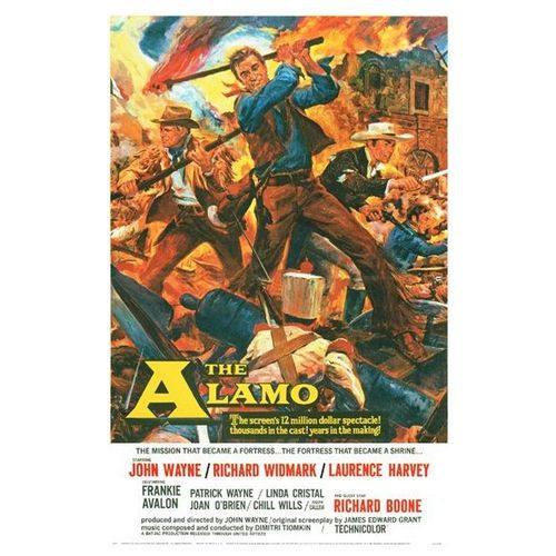 Affiche / Poster - The Alamo - John Wayne - 68x98cm