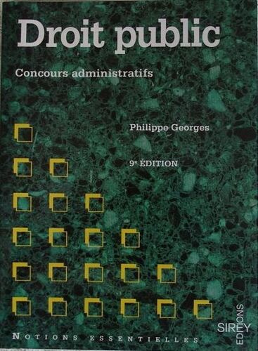 Droit Public - Concours Administratif - 9ème Édition