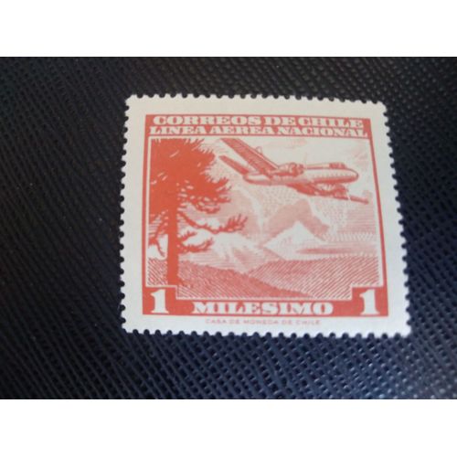 Timbre Chili Yt Pa 191 Avions, Nouvelle Devise 1960 ( 110806 )