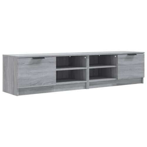vidaXL Meubles TV 2 pcs Sonoma gris 80x35x36,5 cm Bois d'ingénierie