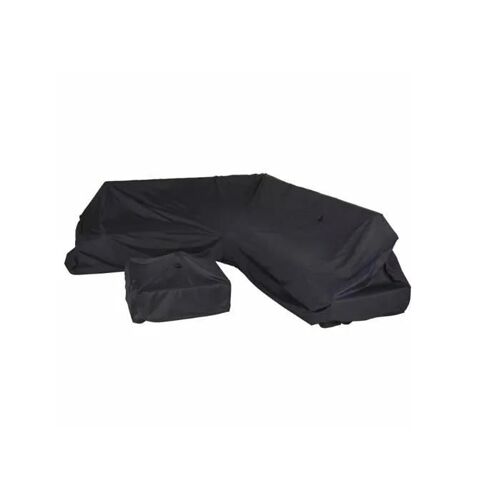 Maisons Du Monde - Puravida - Housse De Protection Pour Salon De Jardin D'angle Noire 270x105x70
