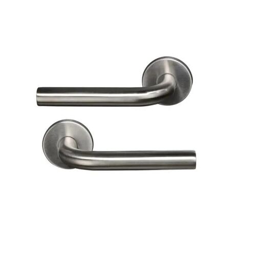 Poignées pour porte - Tempo - 666450 - Inox - Rosace 'Pop' - Carré 7 mm
