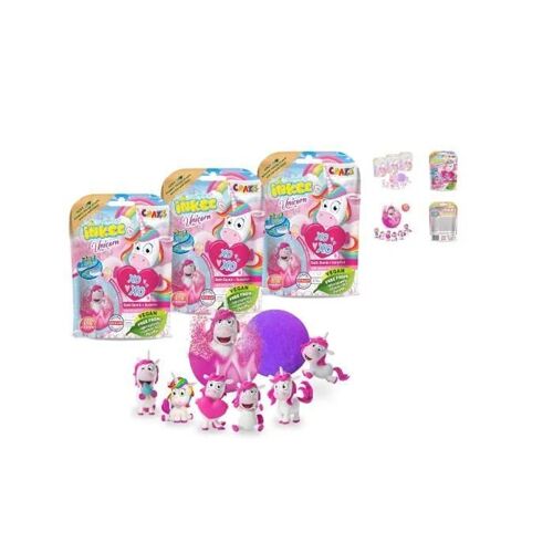 Craze - Lot De 3 Bombes De Bains Bain Moussant Licorne Vegan 