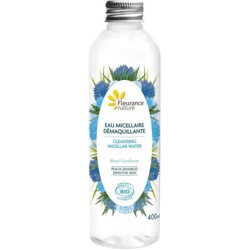 Fleurance Nature Eau Micellaire Démaquillante Bio Au Bleuet - 400 Ml 