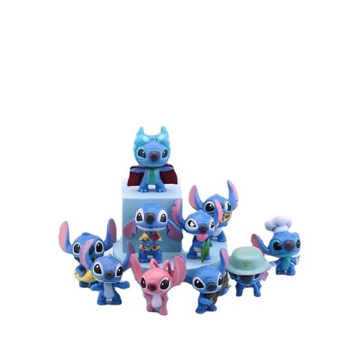 10 Pièces Point Ornement Cadeau D'anniversaire Point Anime Dessin Animé Poupée Figure Jouets D'action