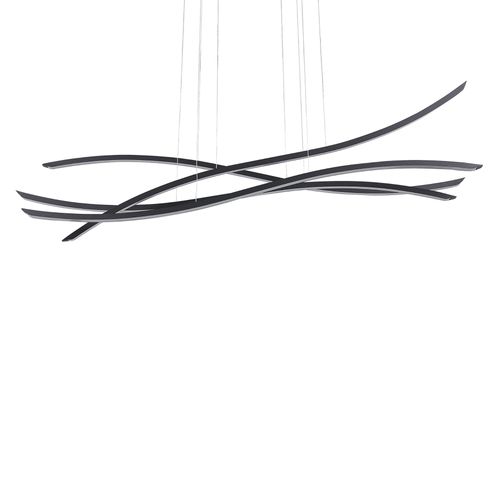 Lampe Suspension Calao Métal Noir