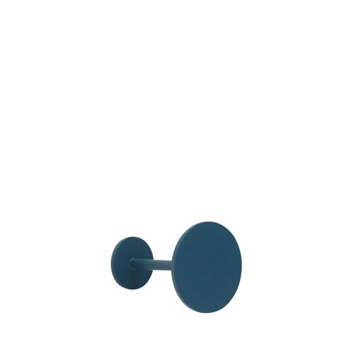 Hubsch - Patère ronde design Hübsch Flare  - Bleu