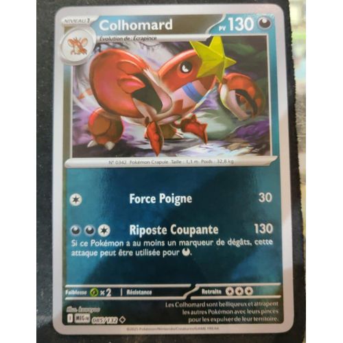 Pokémon Colhomard 085 / 132 Reverse Méga Évolution Em01