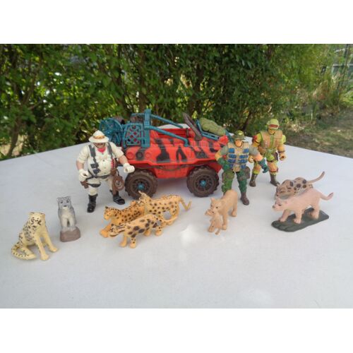 Lot De Figurines Thème "Safari"