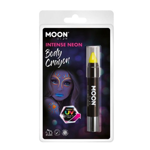 Crayon Maquillage Corps Visage Jaune Fluo Uv