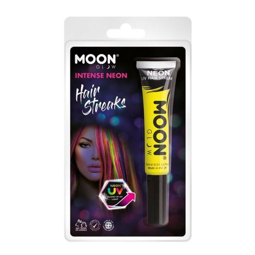 Peinture Mèches Cheveux Jaune Fluo Uv