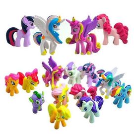 Lot De 12 Figurines My Little Pony