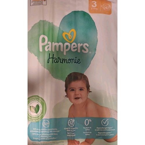 Couche Pampers Harmonie Taille 3