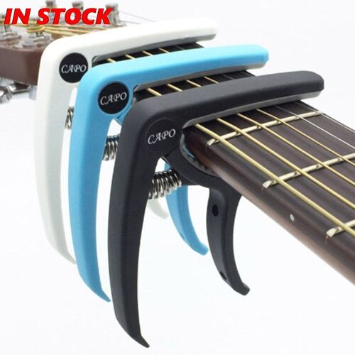 Capodastre En Plastique Pour Guitare Électrique Classique Acoustique À 6 Cordes, Pince De Réglage, Accessoires Pour Instruments De Musique, Nouveauté 2021