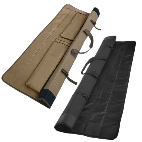 Sac De Canne À Pêche Pliable Portable De 1.3m, Sac De Rangement D'équipement En Tissu Oxford