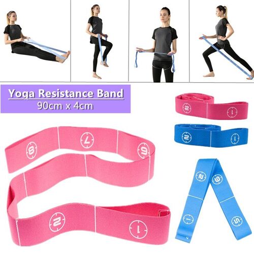 Ceinture De Résistance Extensible Pour Le Yoga Et La Danse Latine, Équipement De Fitness, Pilates