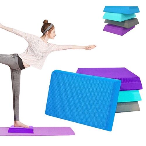Étanche Souple Balance Pad Tpe Tapis De Yoga Pad Bloc Épais Équilibre Coussin Balancer Formation De Remise En Forme De Yoga Pilates Balance Board