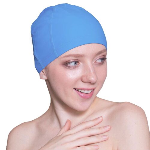 Bonnet De Natation À Haute Élasticité Pour Hommes Et Femmes, Taille Unique, Étanche Et Respirant, Accessoires De Piscine À Cadre