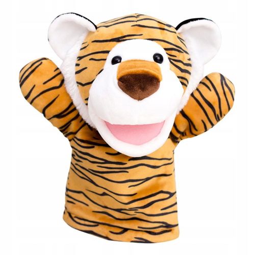 Marionnette Enfant Zoo Tigre Peluche Animal Main