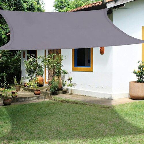 Voile D'ombrage Solaire Étanche, Bloc Anti-Uv, Auvent Triangle Rectangle 3m * 3m * 3m/3m * 2m Pour Jardin, Pelouse, Patio