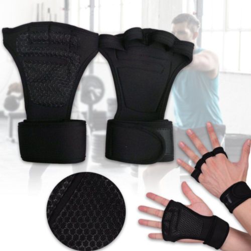 Gants De Gymnastique Pour Hommes Et Femmes, Support De Poignet Allongé, Résistants À L'usure, Antidérapants, Doux