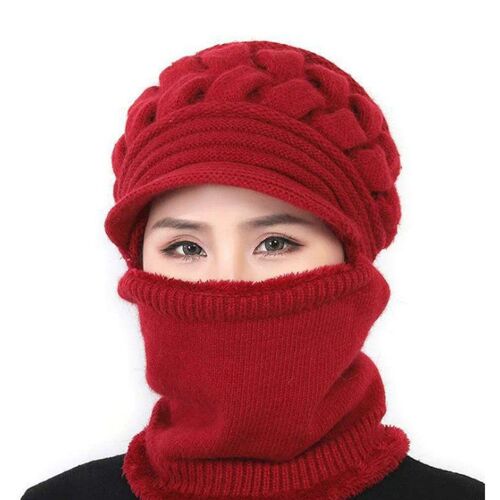 Chapeau En Laine Tricoté Chaud Pour Hommes Et Femmes, Protection Contre Le Froid, Nouvelle Collection Hiver 2021