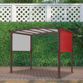 Auvent De Jardin Universel 17x6.5 Pieds, Couverture De Remplacement Durable Pour L'extérieur, Auvent De Soleil, Pergola Universelle Pour Balcon