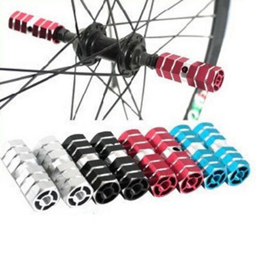 Une Paire De Pédales D'essieu Arrière De Vélo, Repose-Pieds De Vélo, Pédales D'essieu Arrière, Chevilles Hexagonales Antidérapantes, Pédales D'essieu Universelles De Vélo