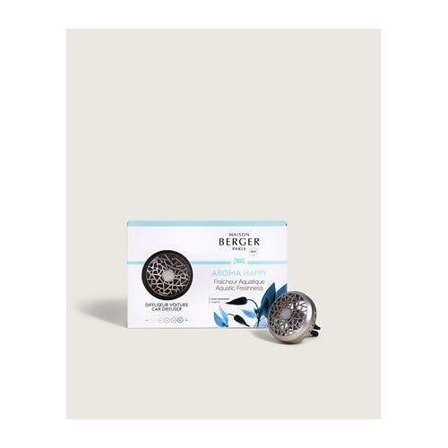 Maison Berger - Diffuseur voiture Aroma Happy  - Gris
