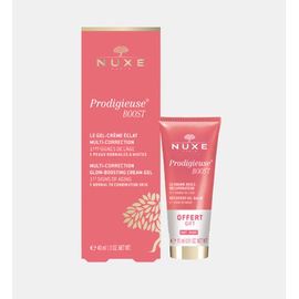 Nuxe - Prodigieuse Boostâ® - Duo Gel-Crã¿Me Eclat Multi-Correction + Mini Baume-Huile Rã©Cupã©Rateur Nuit  - Multicolore 