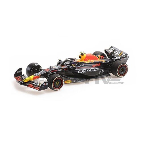 Minichamps 1/43 - 417230111 - Red Bull Rb19 - Winner Saudi Arabian Gp 2023 (S. Perez)-Minichamps
