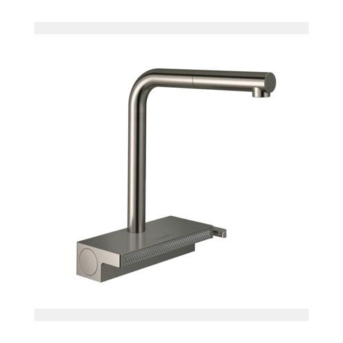 Hansgrohe - Robinet de cuisine avec douchette HANSGROHE Aquno Select M81 250 sBox 2 jets aspect acier inox  - Gris