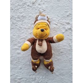Peluche Doudou Winnie L'ourson Pyjama Ours Brun Marron Disney Disneyland Paris