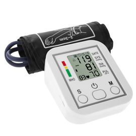 Électronique Numérique Lcd Bras Supérieur Tensiomètre Moniteur Bracelet Coeur Batteur Mètre Machine À Domicile Soins De Santé Outil