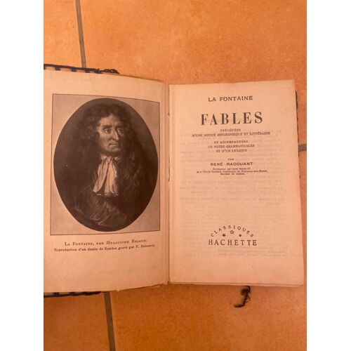 La Fontaine Fables Par R.Radouant