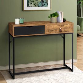 Console Chicago 2 Tiroirs Design Industriel