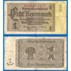 Allemagne 1 Rentenmark 1923 A 1937 Mark