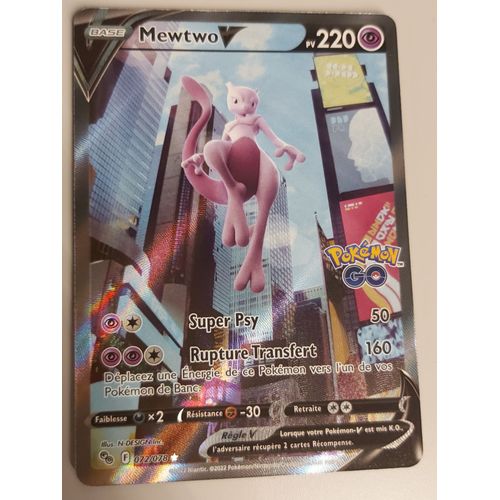 Mewtwo V 072/078 Fr Alternate