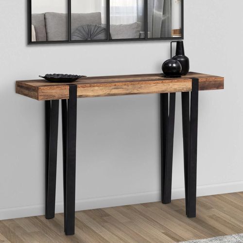Idmarket Console Austria Bois Pied Épingle